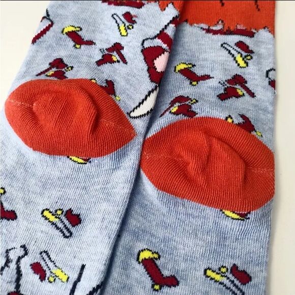 3 for $26 - Chucky Horror Scary Movie Cotton Comfortable Crew Socks - Picture 4 of 4